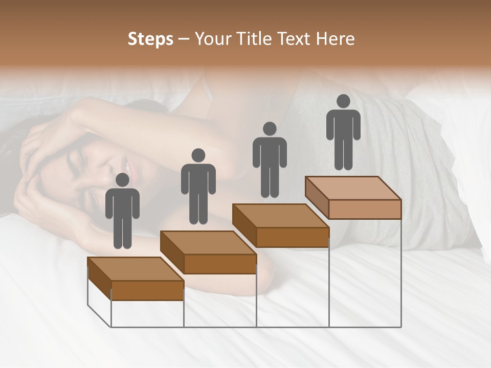 White Sadness Frustration PowerPoint Template