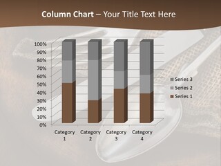 Dinner Textured Flatware PowerPoint Template