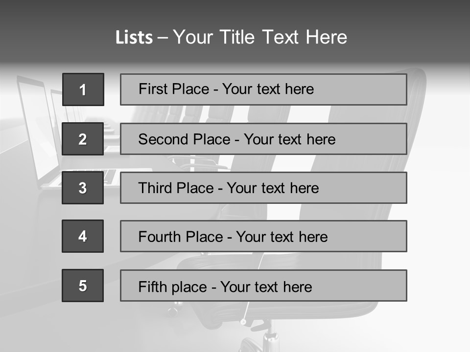 Auditorium Classroom Boardroom PowerPoint Template