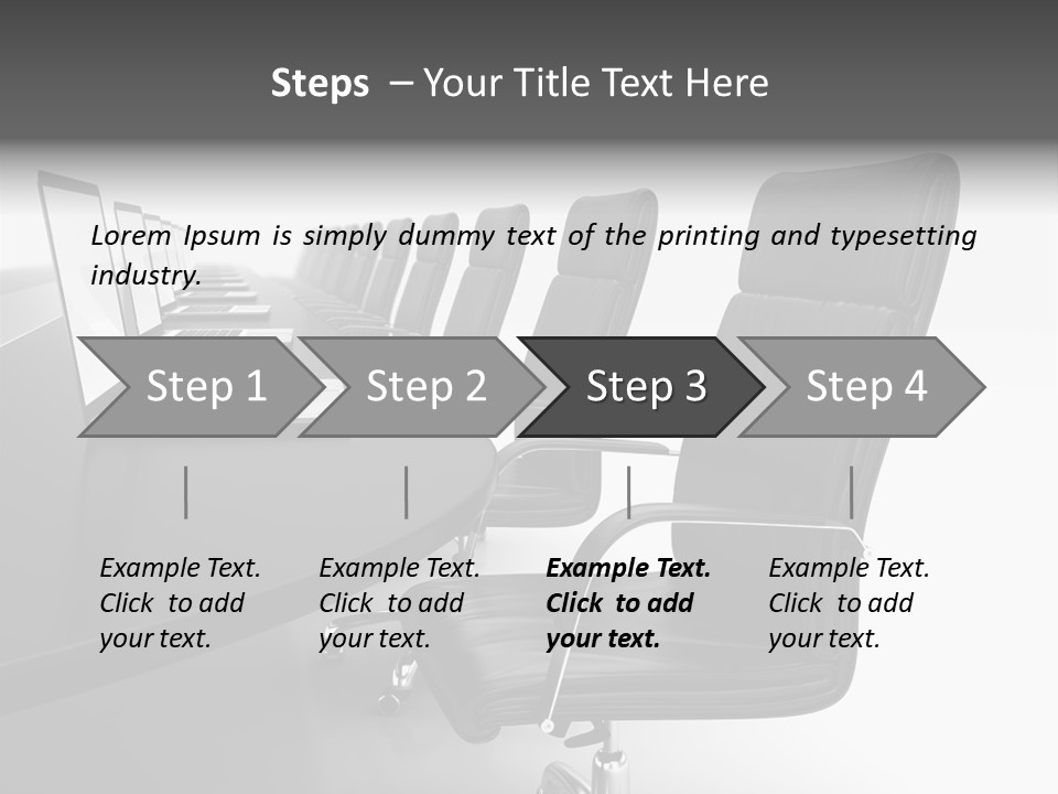 Auditorium Classroom Boardroom PowerPoint Template