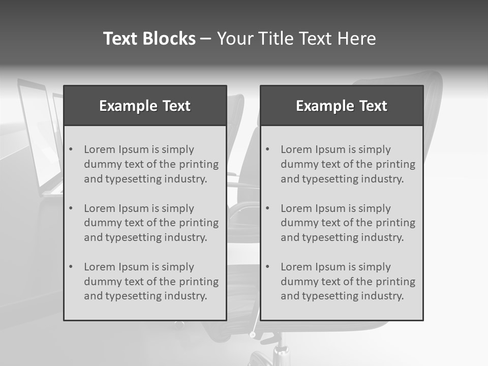 Auditorium Classroom Boardroom PowerPoint Template