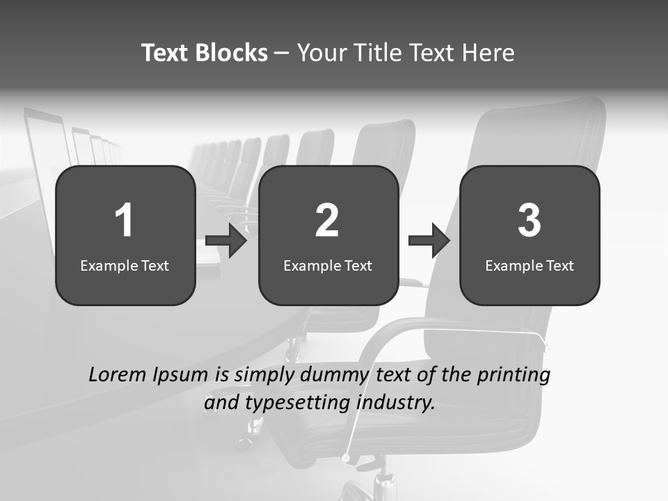 Auditorium Classroom Boardroom PowerPoint Template