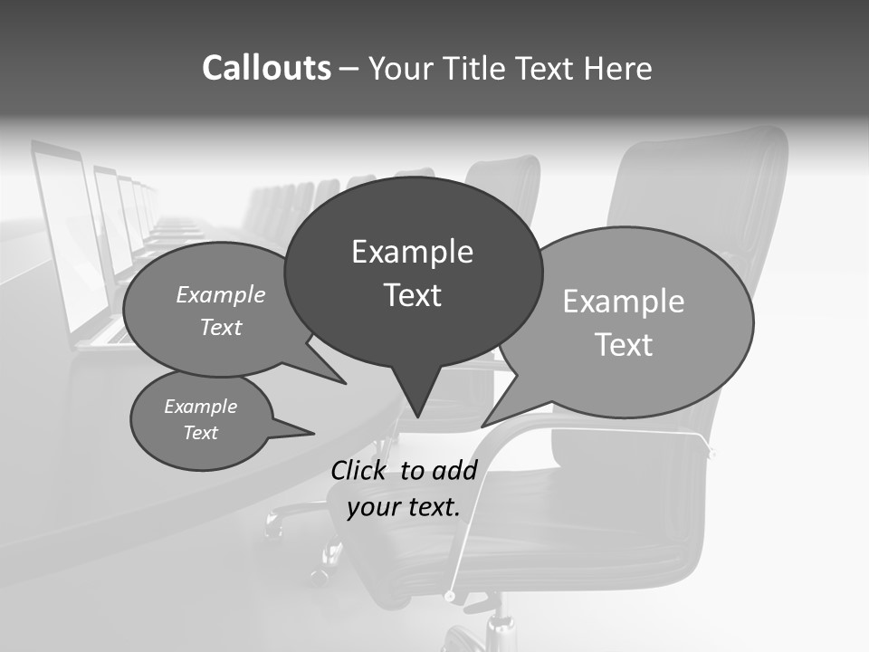 Auditorium Classroom Boardroom PowerPoint Template