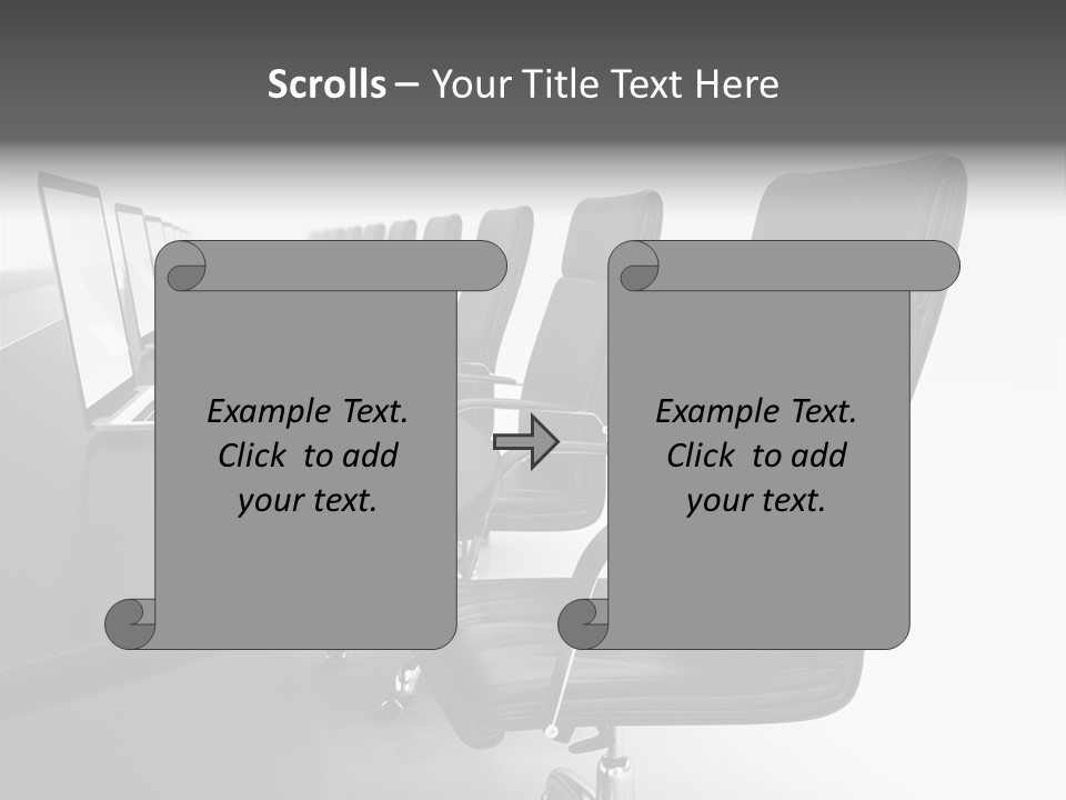 Auditorium Classroom Boardroom PowerPoint Template