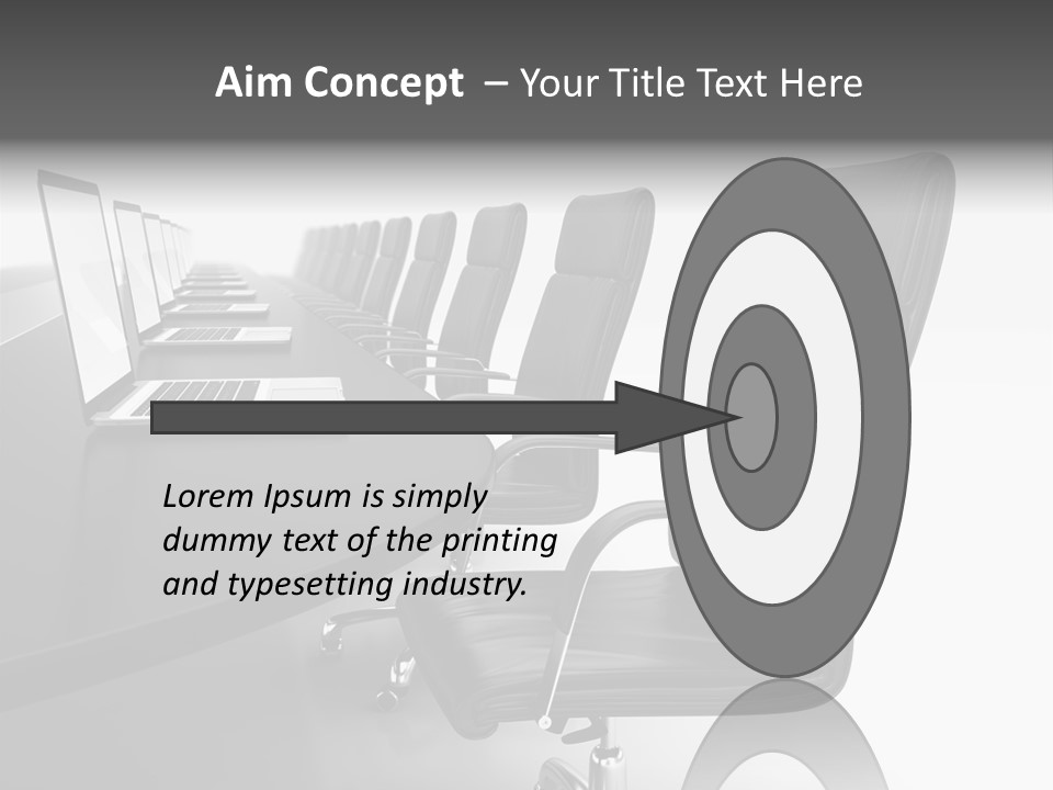 Auditorium Classroom Boardroom PowerPoint Template