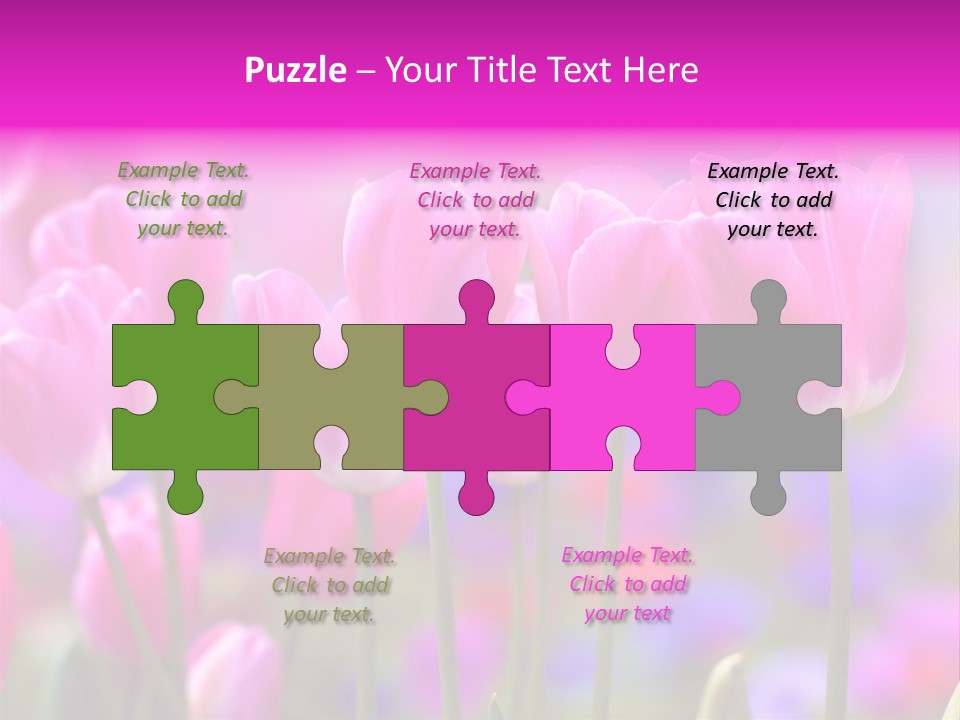 Calla Decoration Flora PowerPoint Template