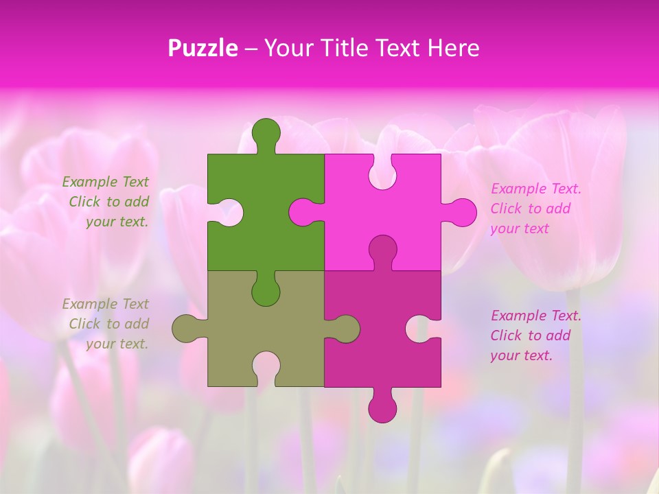 Calla Decoration Flora PowerPoint Template