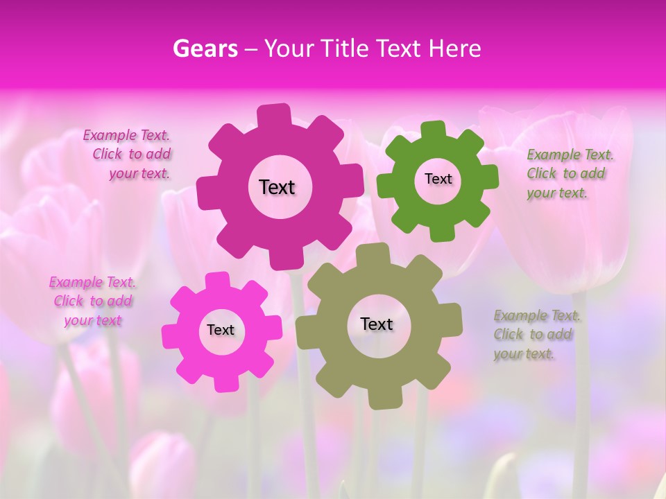 Calla Decoration Flora PowerPoint Template