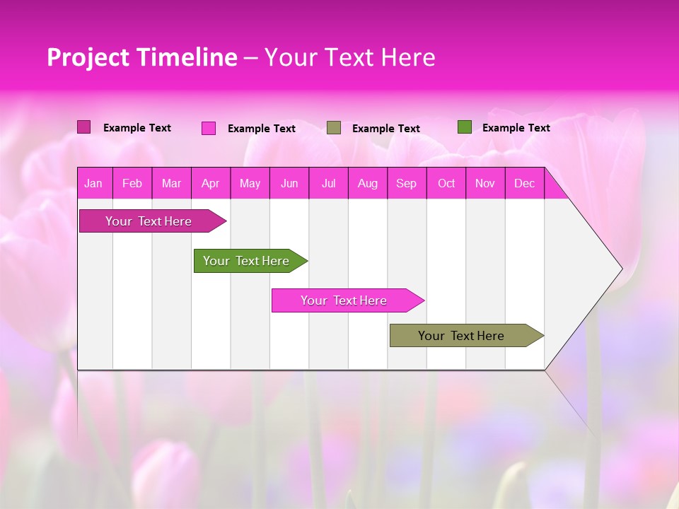 Calla Decoration Flora PowerPoint Template