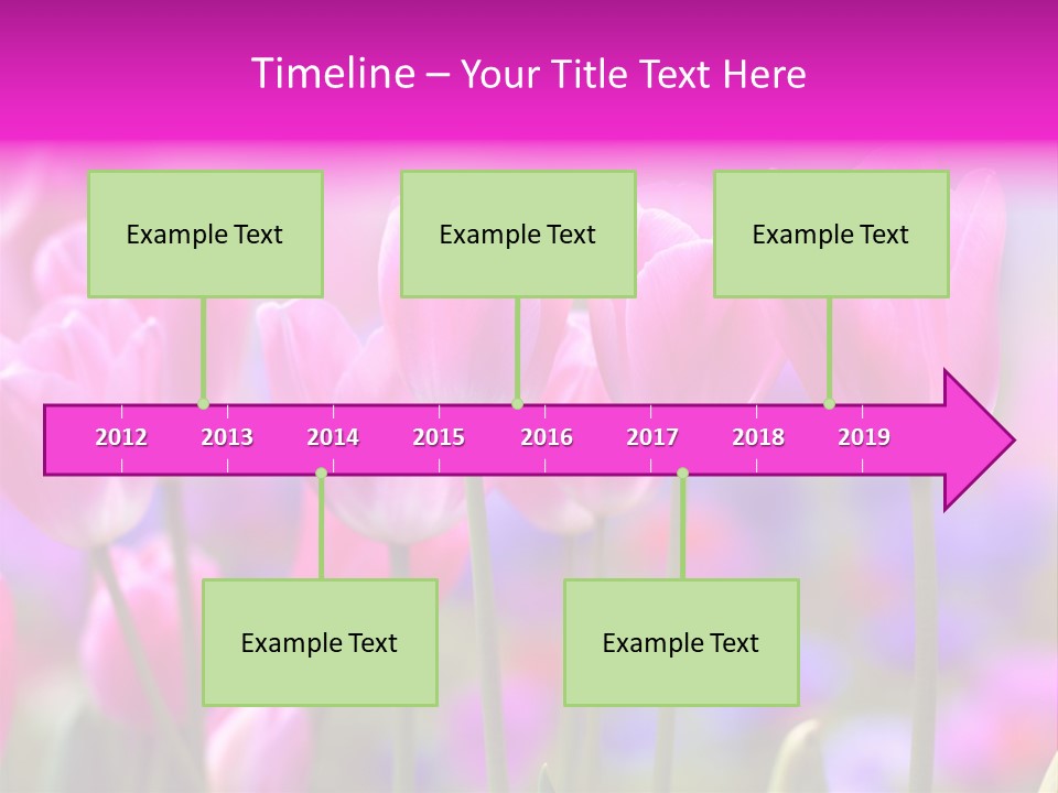 Calla Decoration Flora PowerPoint Template