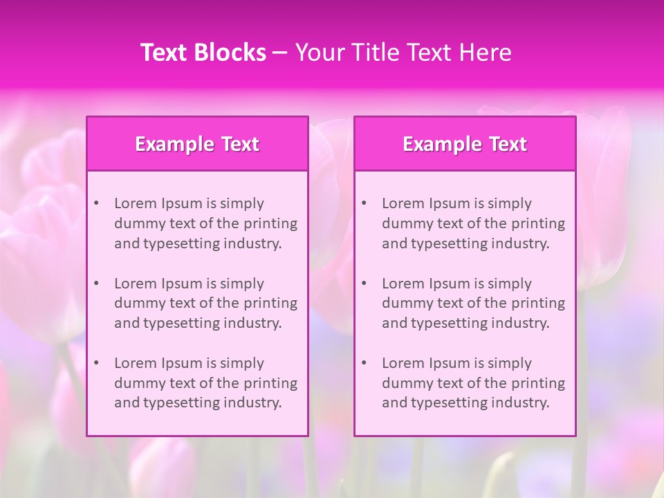 Calla Decoration Flora PowerPoint Template