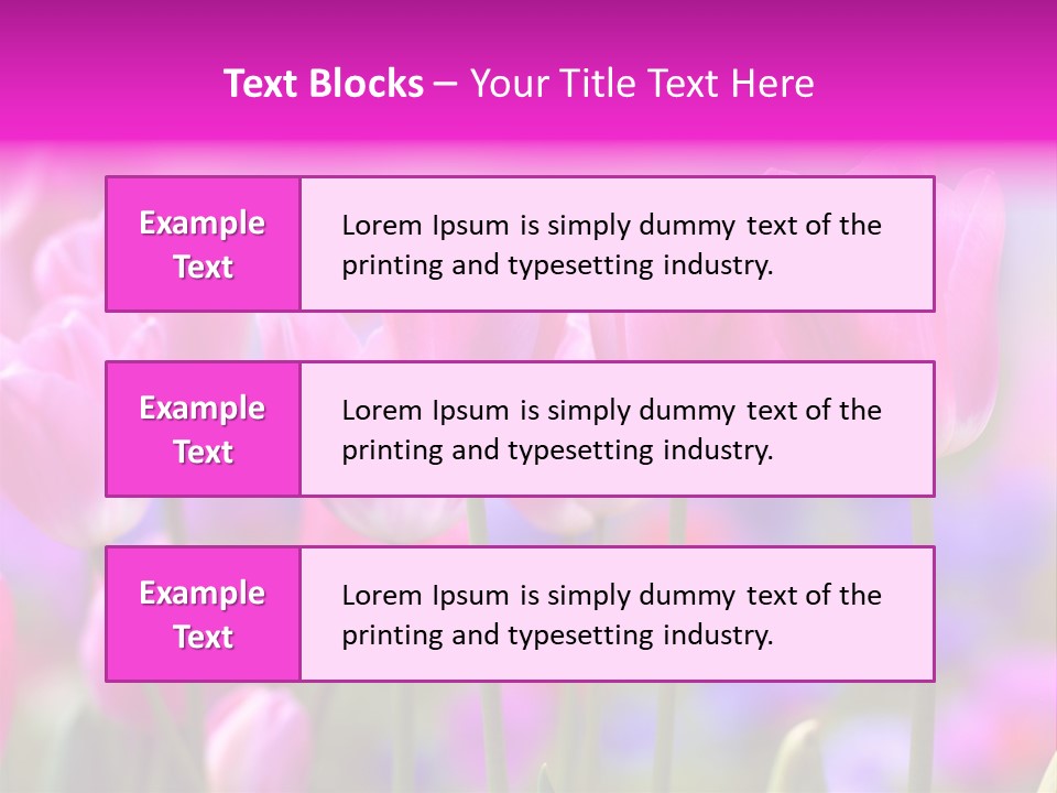 Calla Decoration Flora PowerPoint Template