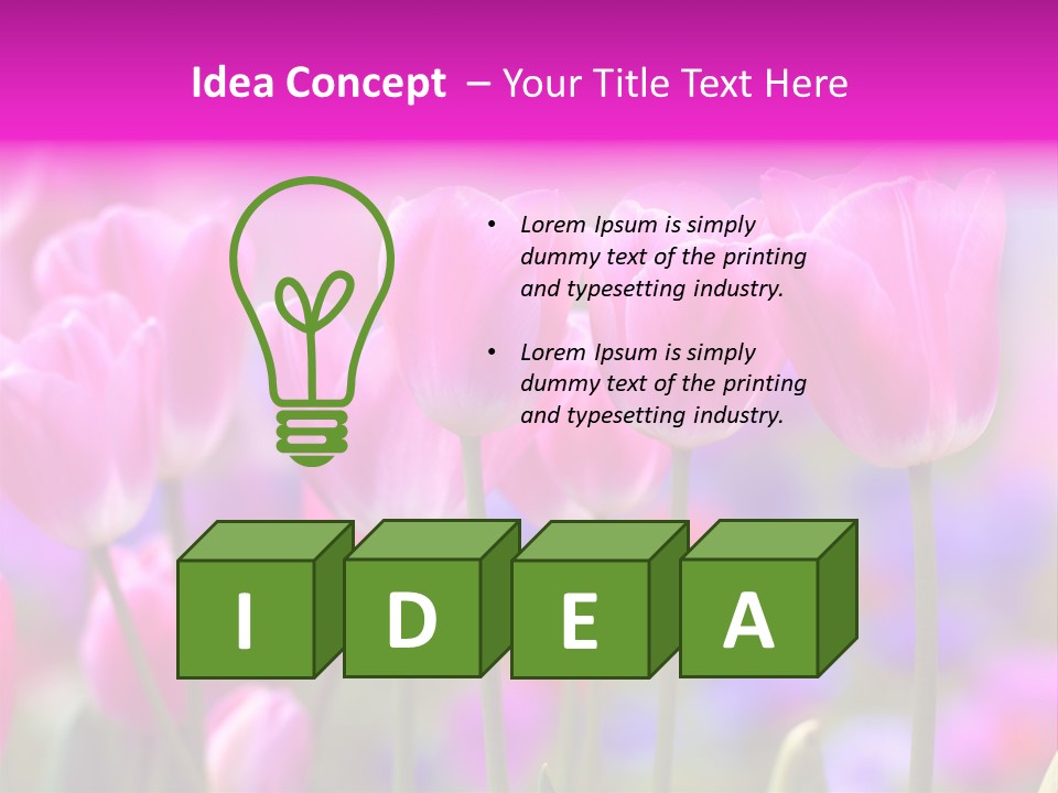 Calla Decoration Flora PowerPoint Template