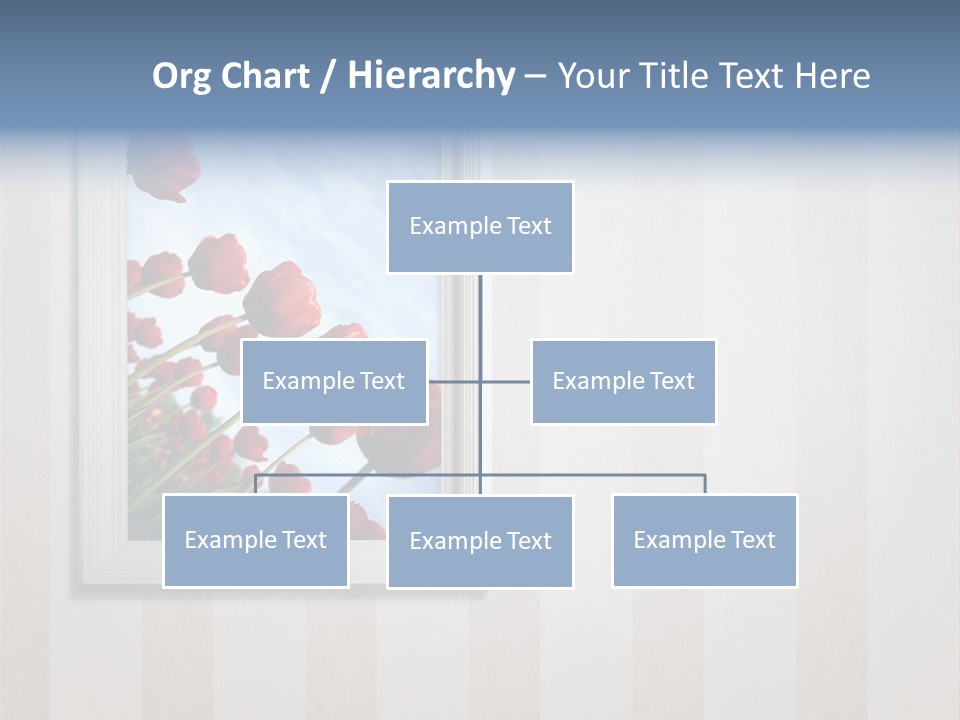 Brown Blue Object PowerPoint Template