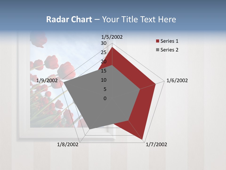 Brown Blue Object PowerPoint Template