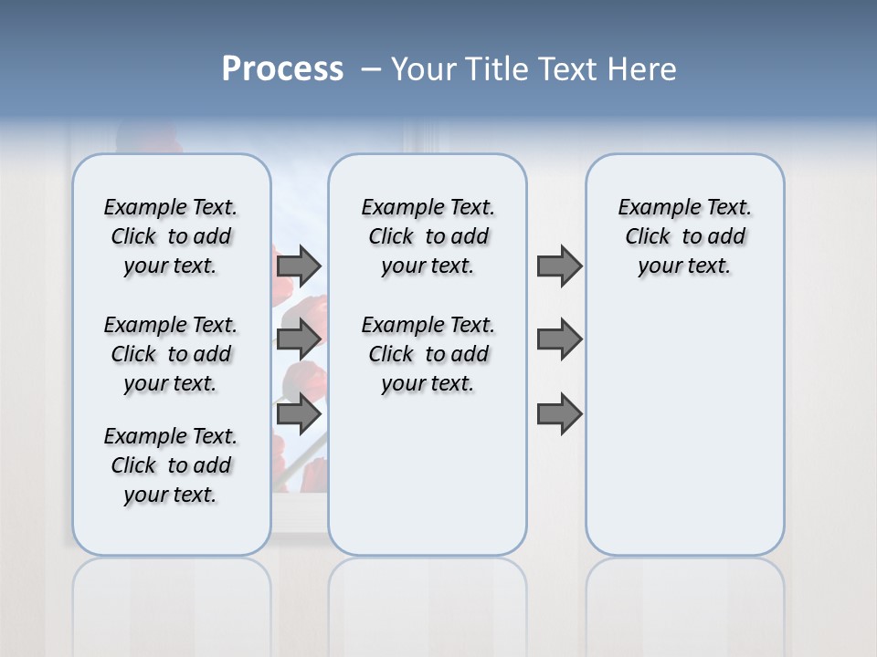 Brown Blue Object PowerPoint Template