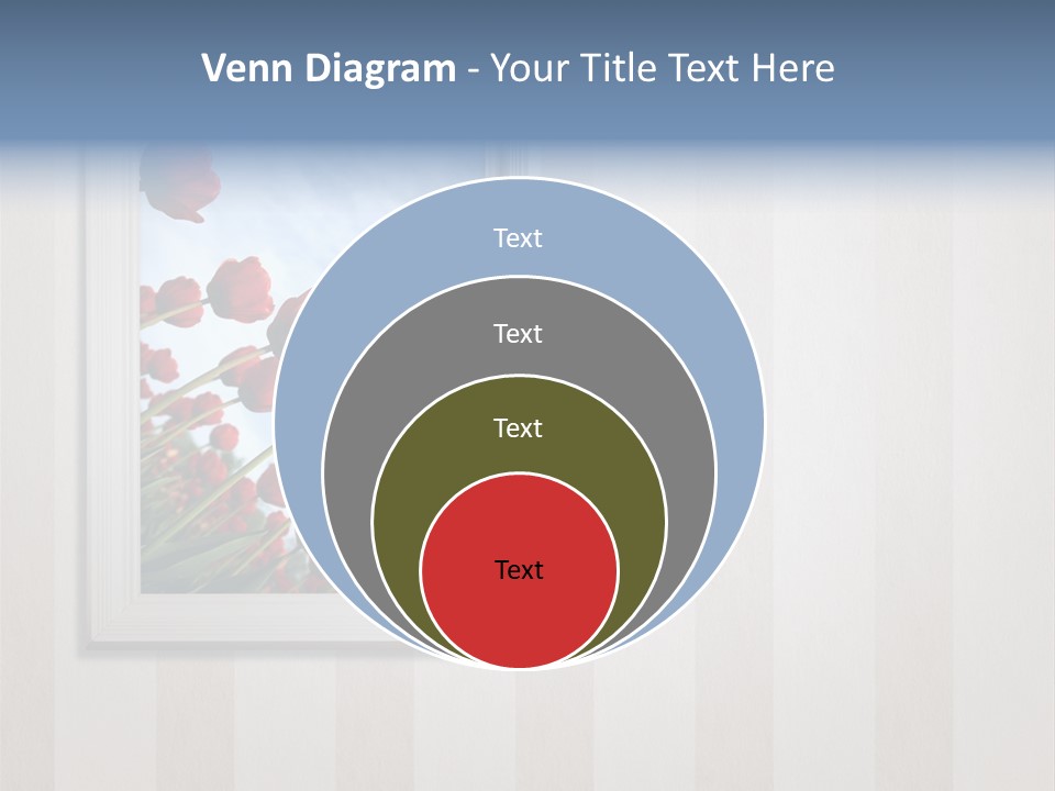 Brown Blue Object PowerPoint Template