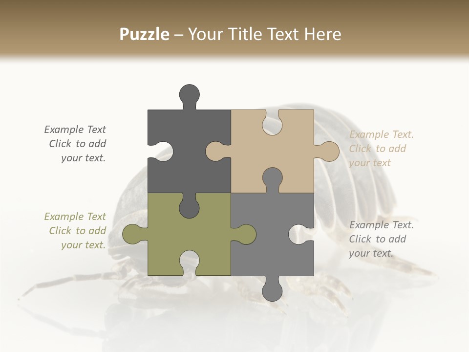 Doodlebug Animal Creature PowerPoint Template