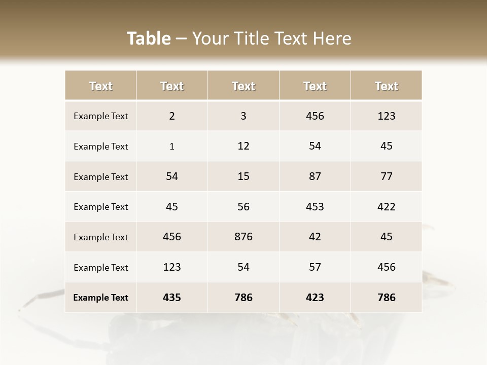 Doodlebug Animal Creature PowerPoint Template