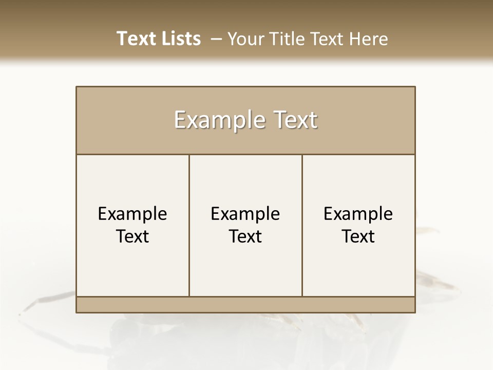 Doodlebug Animal Creature PowerPoint Template