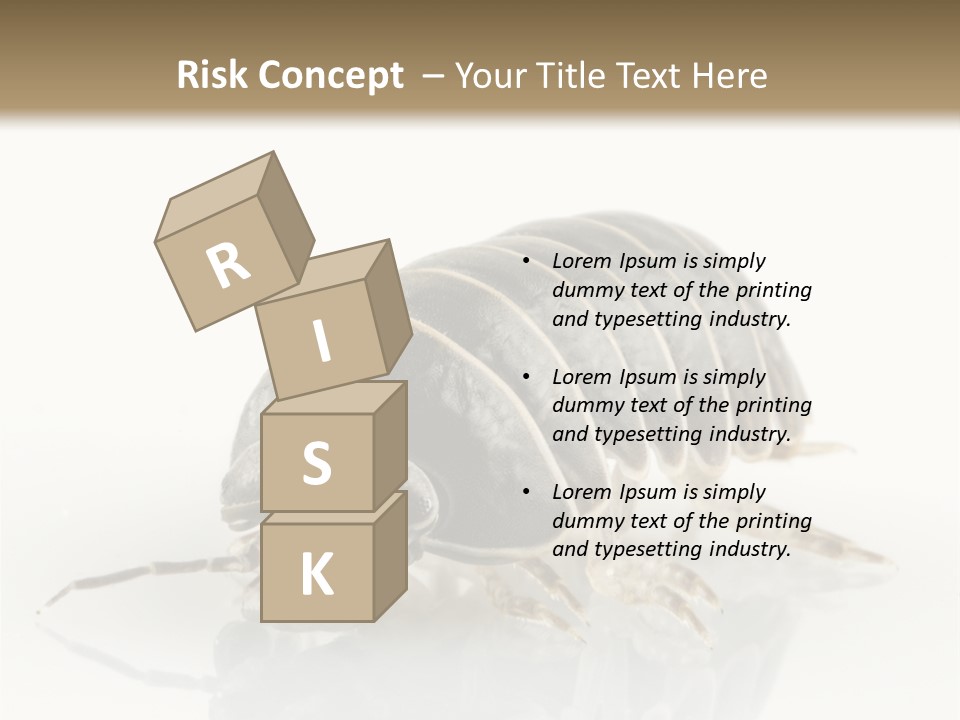 Doodlebug Animal Creature PowerPoint Template