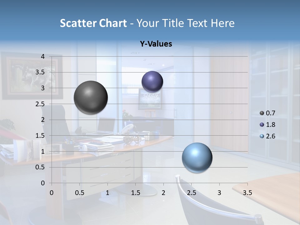 Boardroom Desk Notebook PowerPoint Template