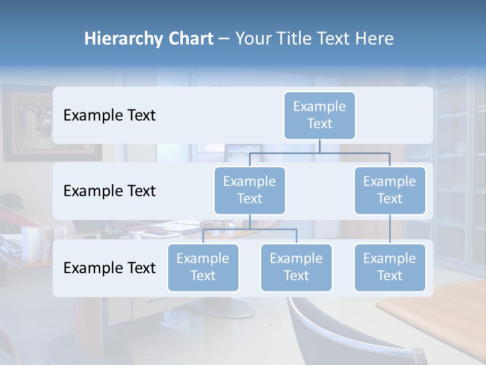 Boardroom Desk Notebook PowerPoint Template