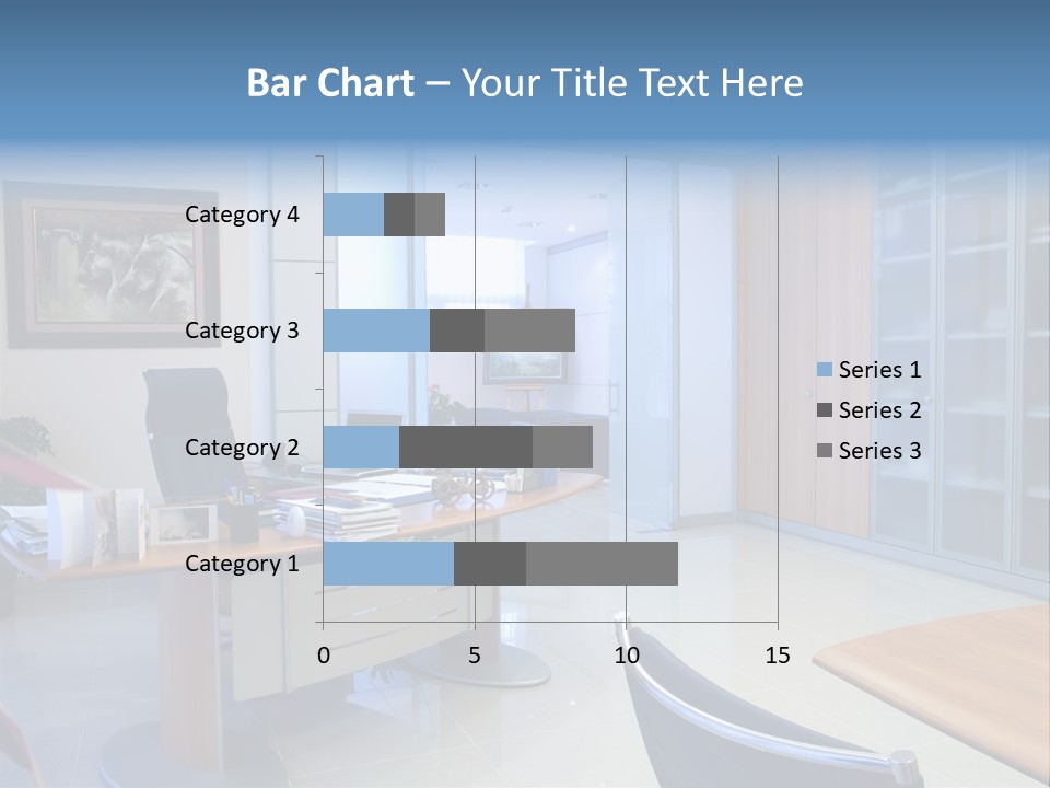 Boardroom Desk Notebook PowerPoint Template