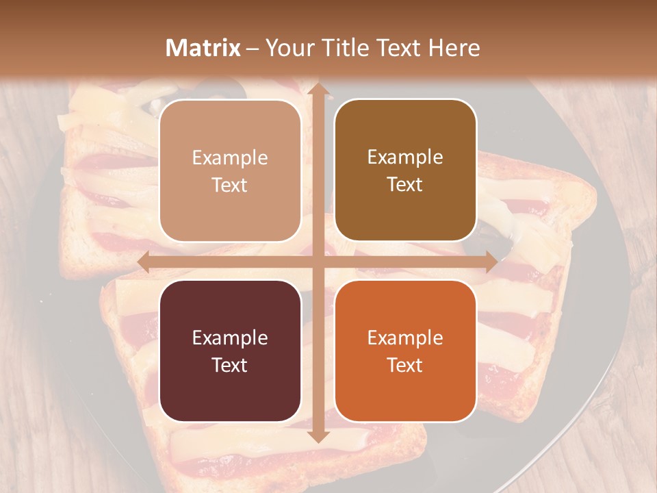 A Black Plate Topped With Slices Of Pizza Covered In Cheese And Olives PowerPoint Template