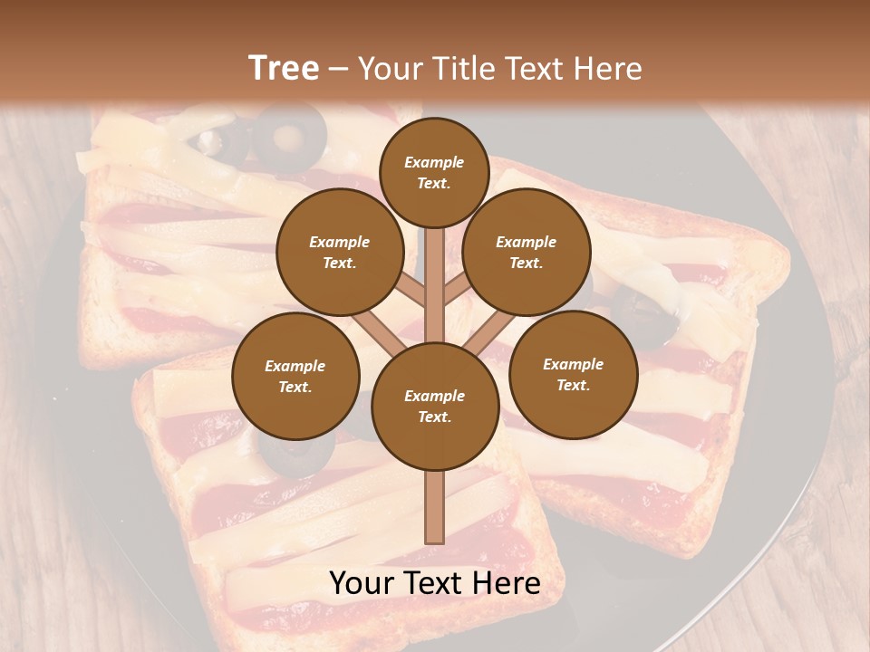 A Black Plate Topped With Slices Of Pizza Covered In Cheese And Olives PowerPoint Template