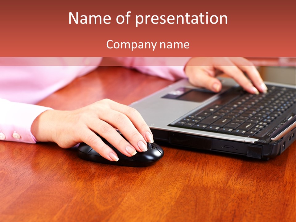 Computer Communication Hacker PowerPoint Template