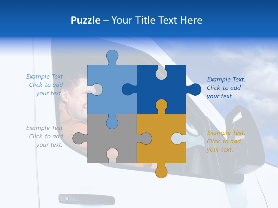 Delivering One Boy PowerPoint Template