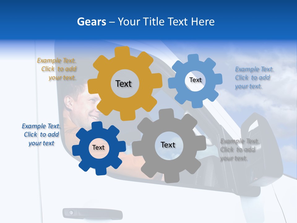 Delivering One Boy PowerPoint Template