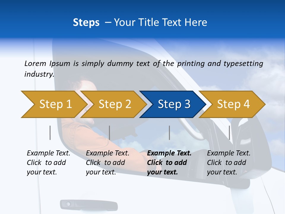 Delivering One Boy PowerPoint Template