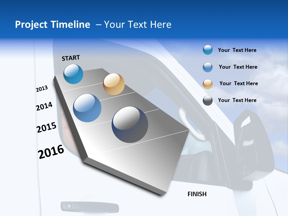 Delivering One Boy PowerPoint Template