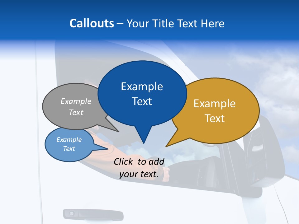 Delivering One Boy PowerPoint Template