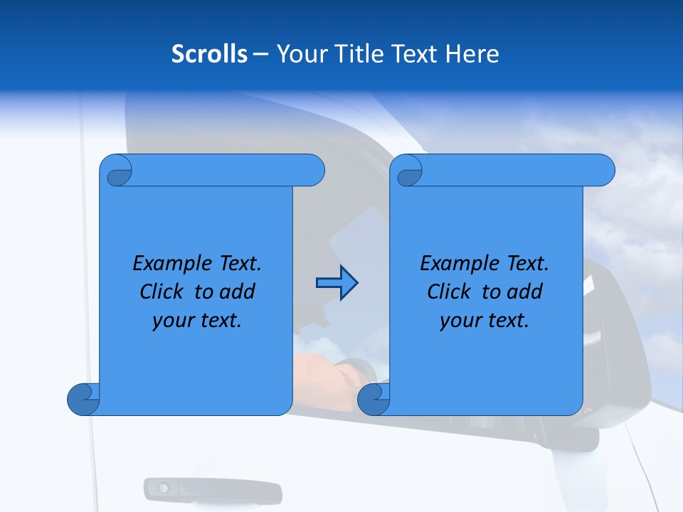 Delivering One Boy PowerPoint Template
