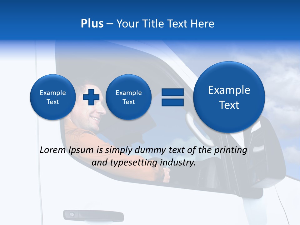 Delivering One Boy PowerPoint Template