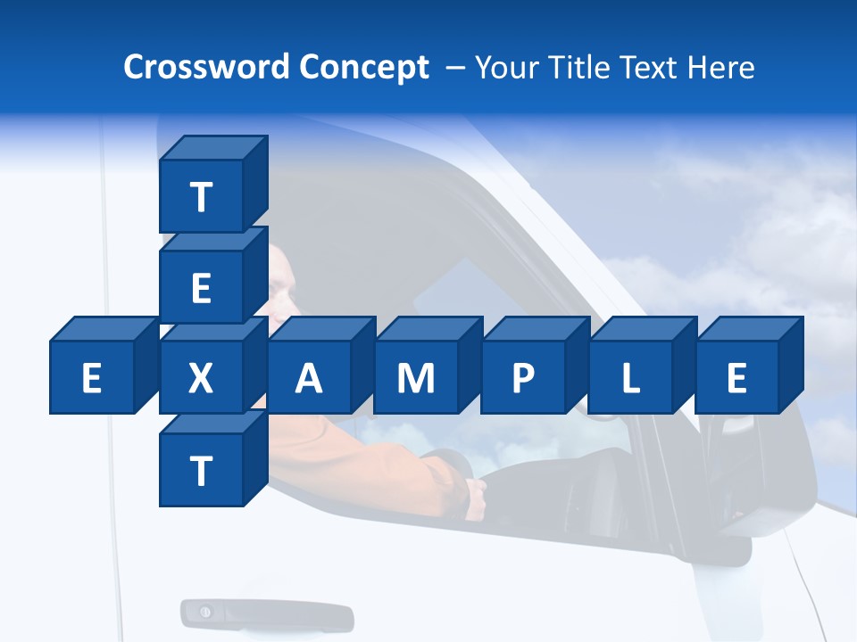 Delivering One Boy PowerPoint Template