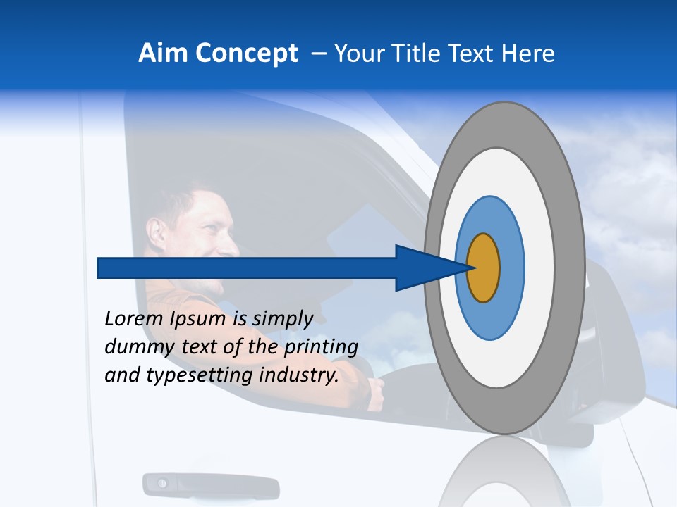 Delivering One Boy PowerPoint Template