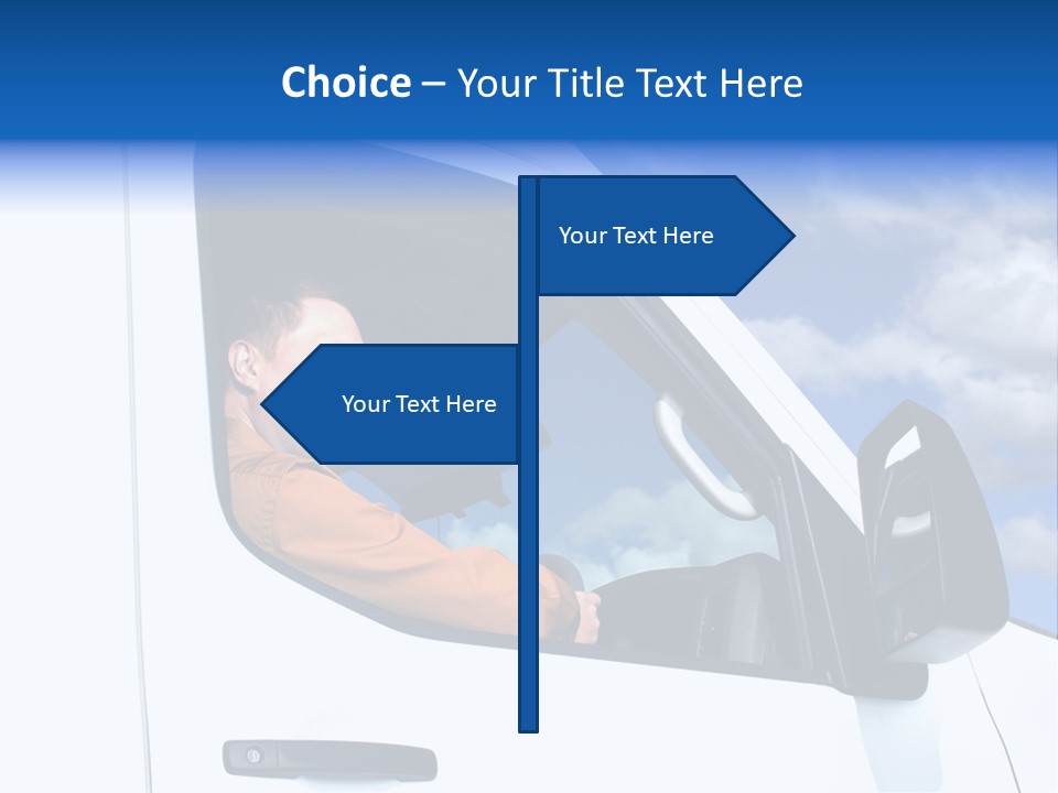 Delivering One Boy PowerPoint Template