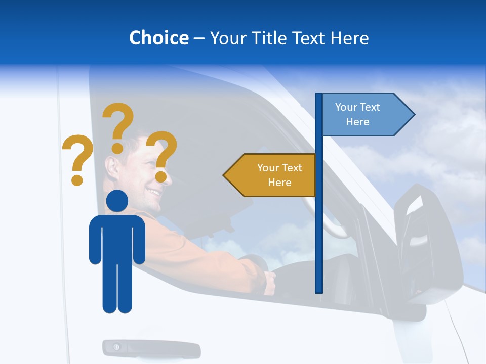 Delivering One Boy PowerPoint Template