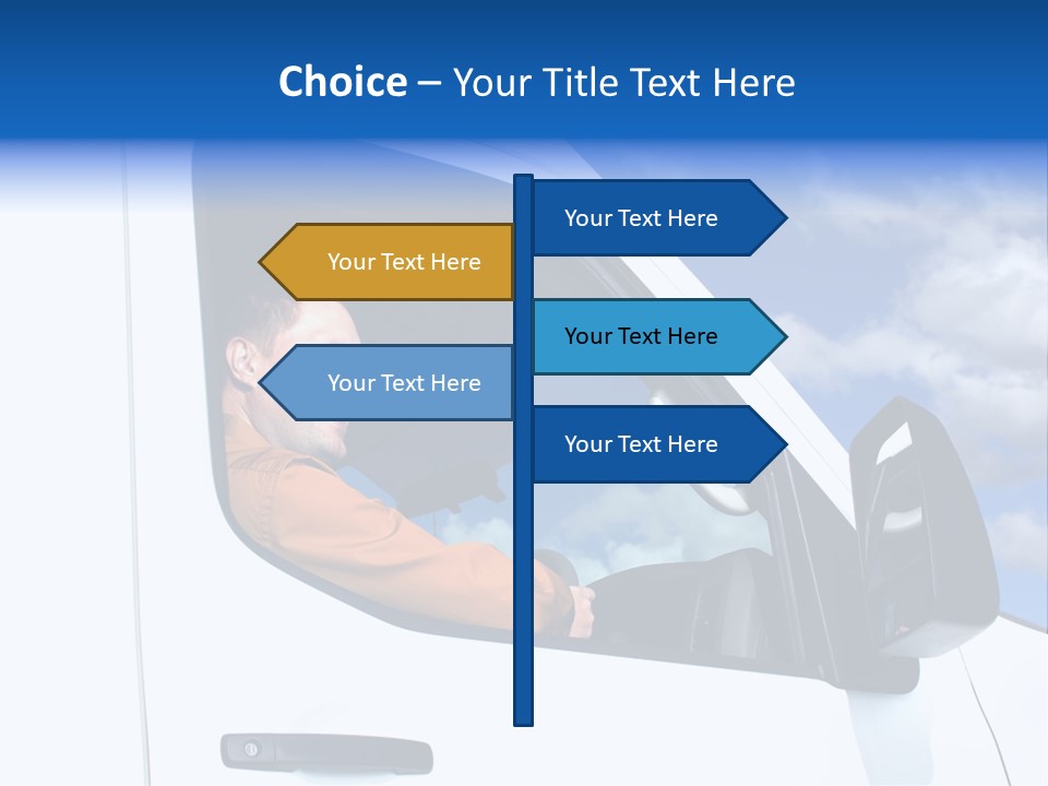 Delivering One Boy PowerPoint Template