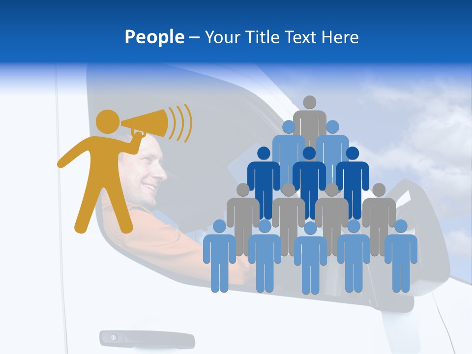 Delivering One Boy PowerPoint Template