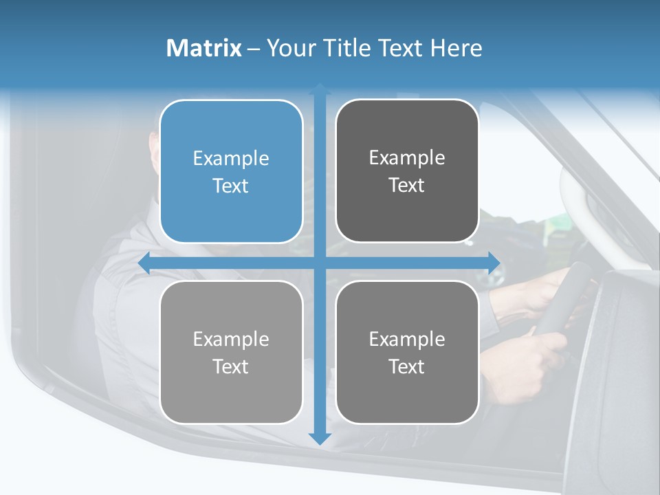 Driving Transportation Cargo PowerPoint Template
