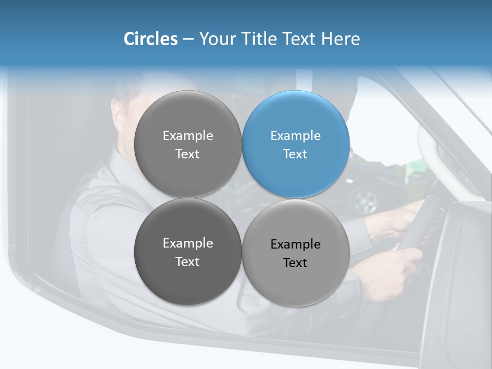 Driving Transportation Cargo PowerPoint Template