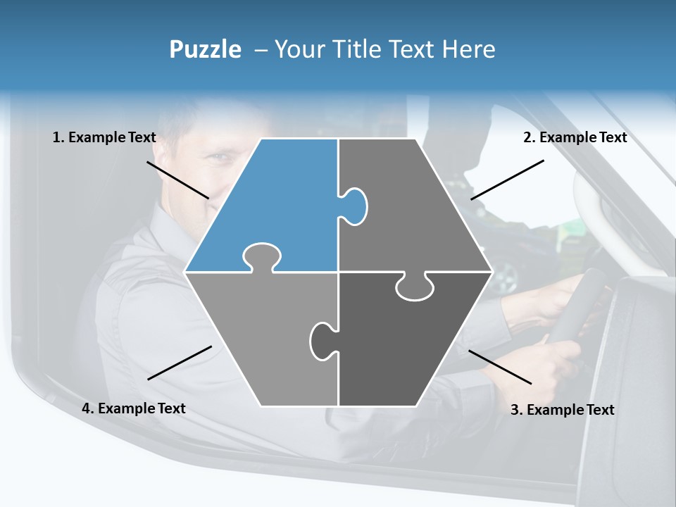 Driving Transportation Cargo PowerPoint Template
