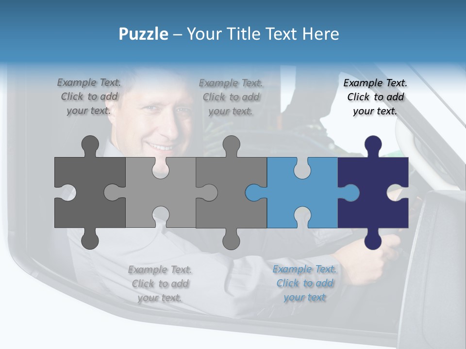 Driving Transportation Cargo PowerPoint Template