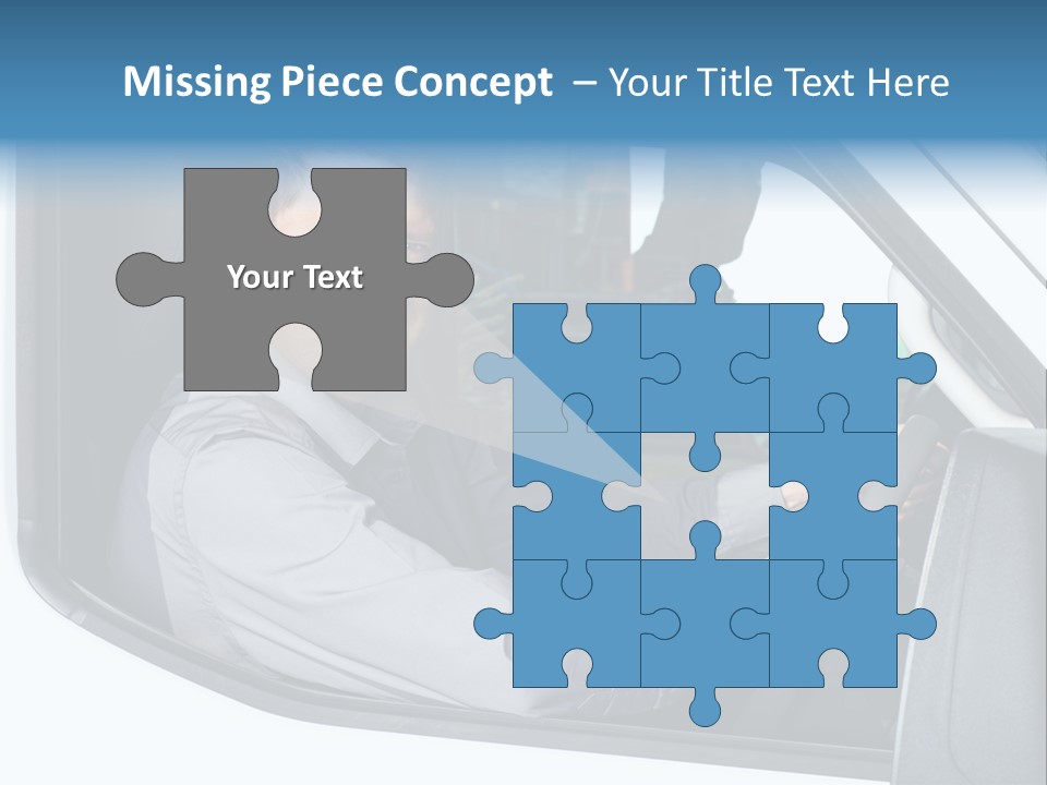 Driving Transportation Cargo PowerPoint Template