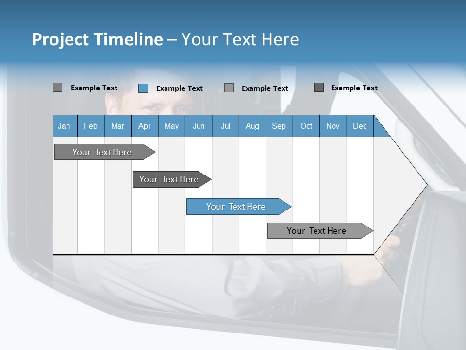 Driving Transportation Cargo PowerPoint Template